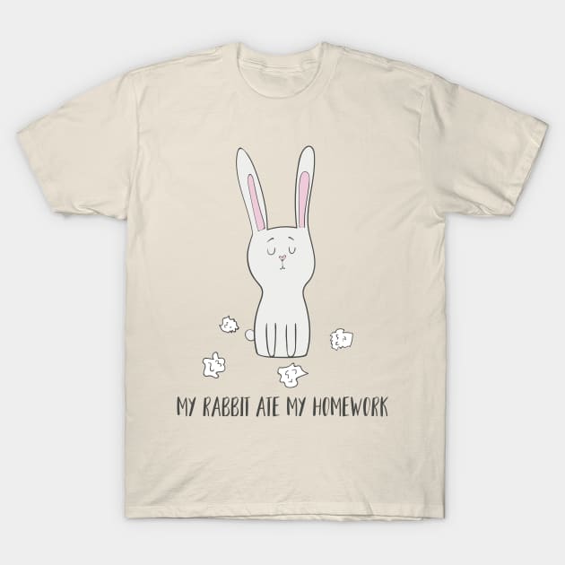 Funny rabbit shirts sales